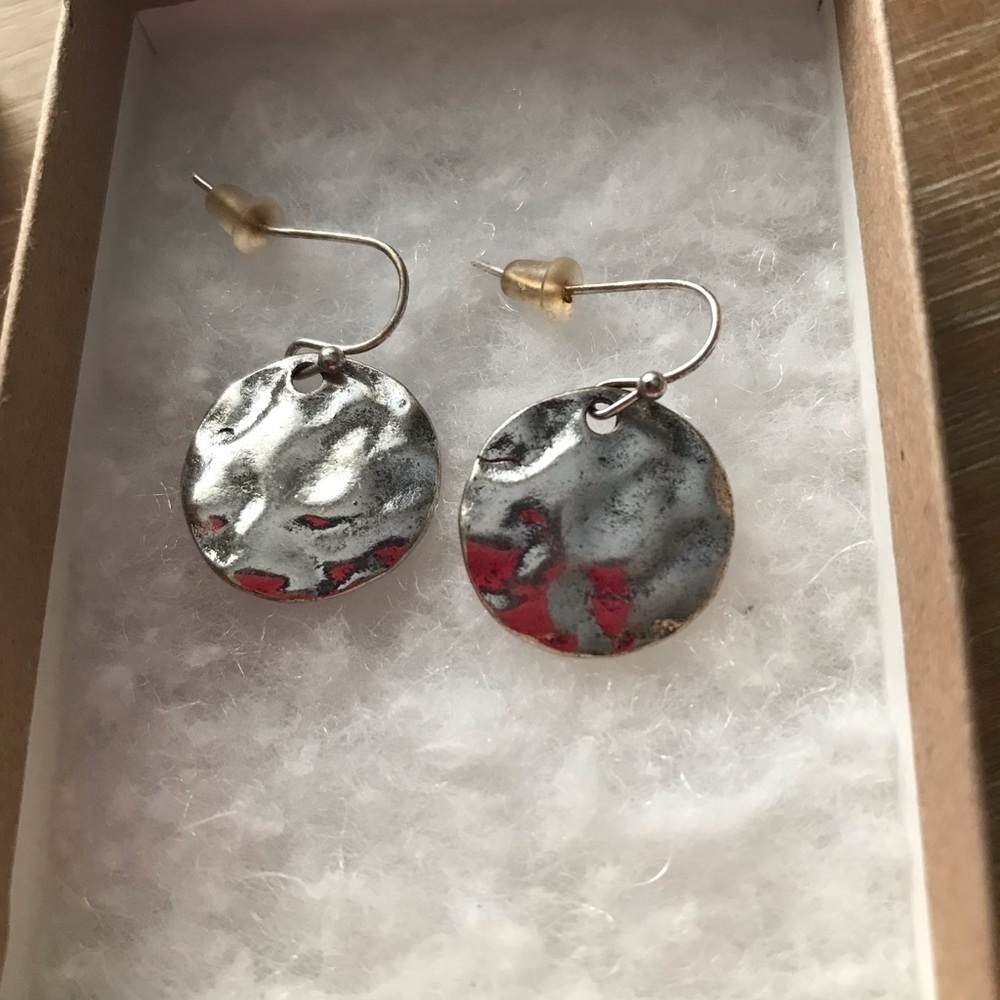 NWT Monterey Bay Jewelry Co. Silver Round Earrings